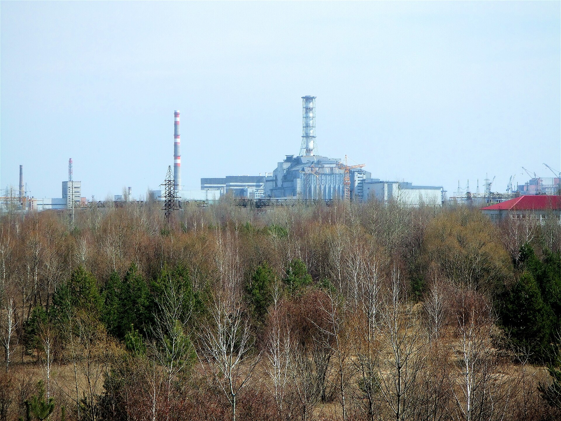 Imagem de referência de Usina Nuclear de Chernobyl, descrito nos dados abertos como usina nuclear em Pripyat, Ucrânia