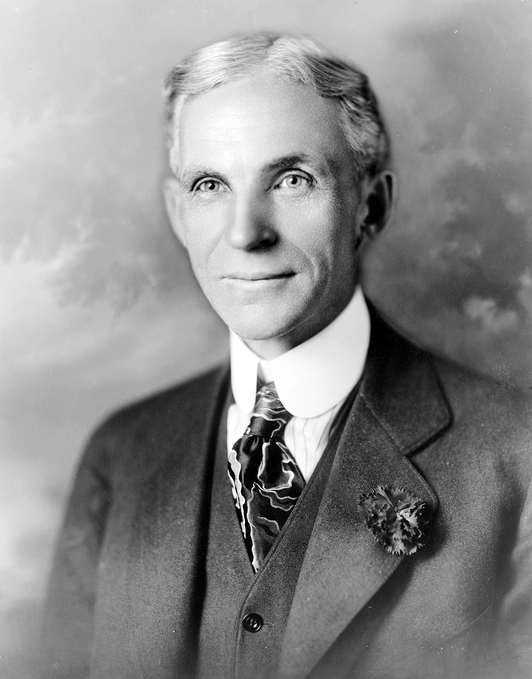 Imagem de referência de Henry Ford, descrito nos dados abertos como empreendedor estadunidense (1863–1947)