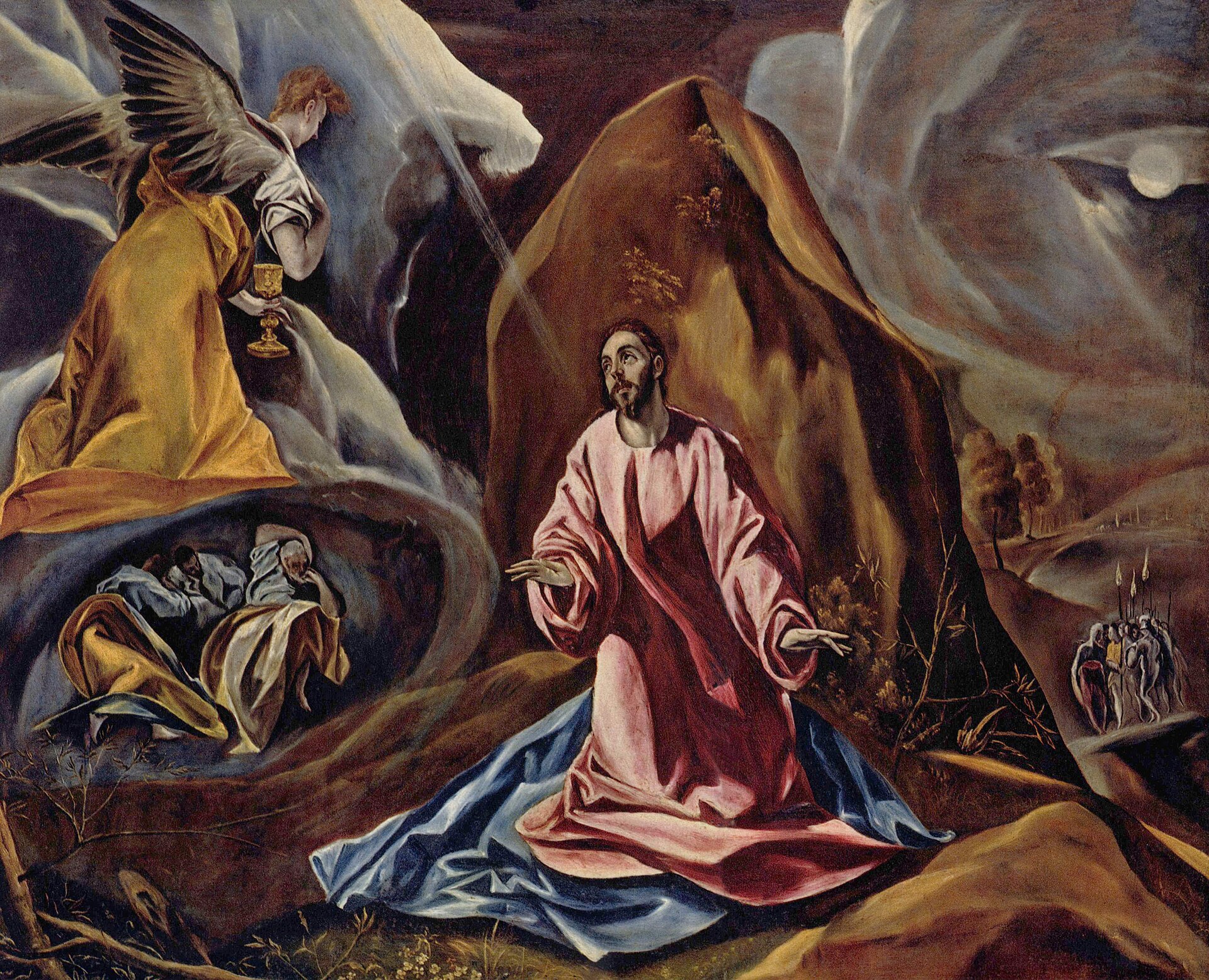Imagem de referência de Agonia no Getsêmani., descrito nos dados abertos como pintura de desconhecido