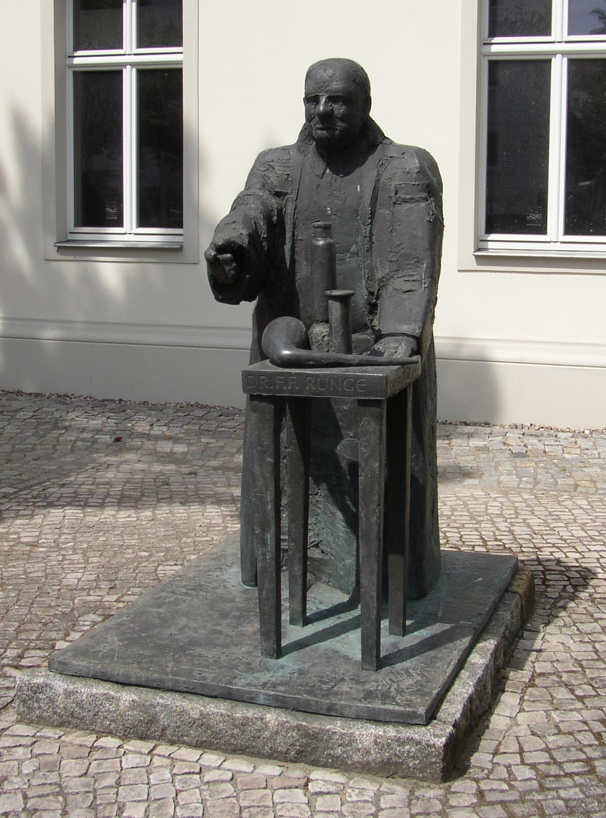 Imagem de referência relacionada a Friedlieb Ferdinand Runge, item descrito como professor académico alemão