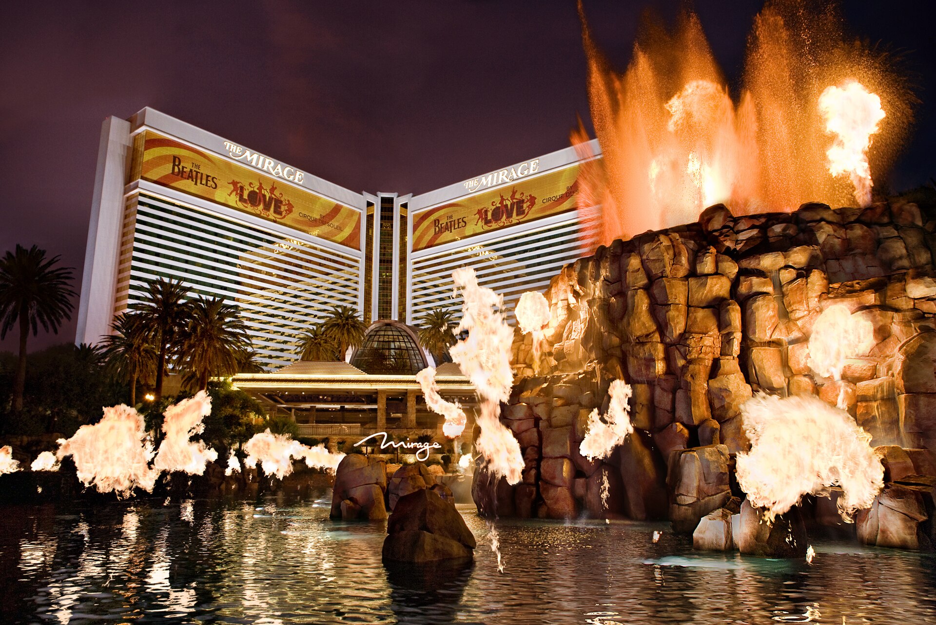 Imagem de referência de The Mirage, descrito nos dados abertos como hotel cassino em Las Vegas, Nevada