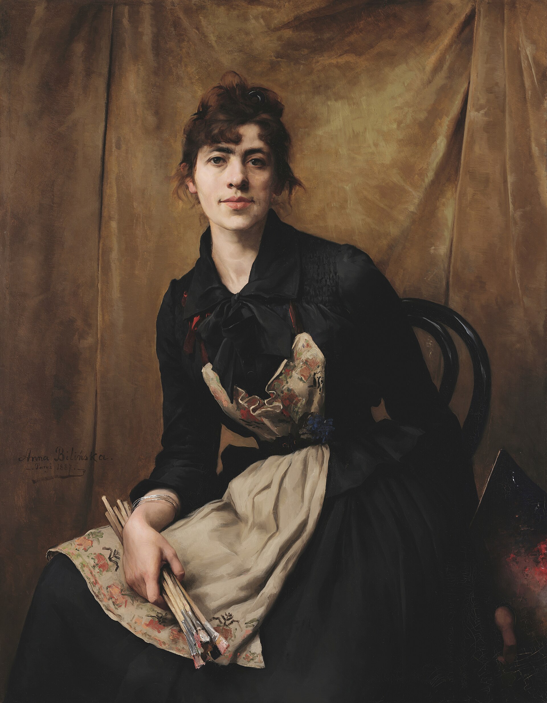 Imagem de referência de Auto-retrato, descrito nos dados abertos como pintura de George Hendrik Breitner