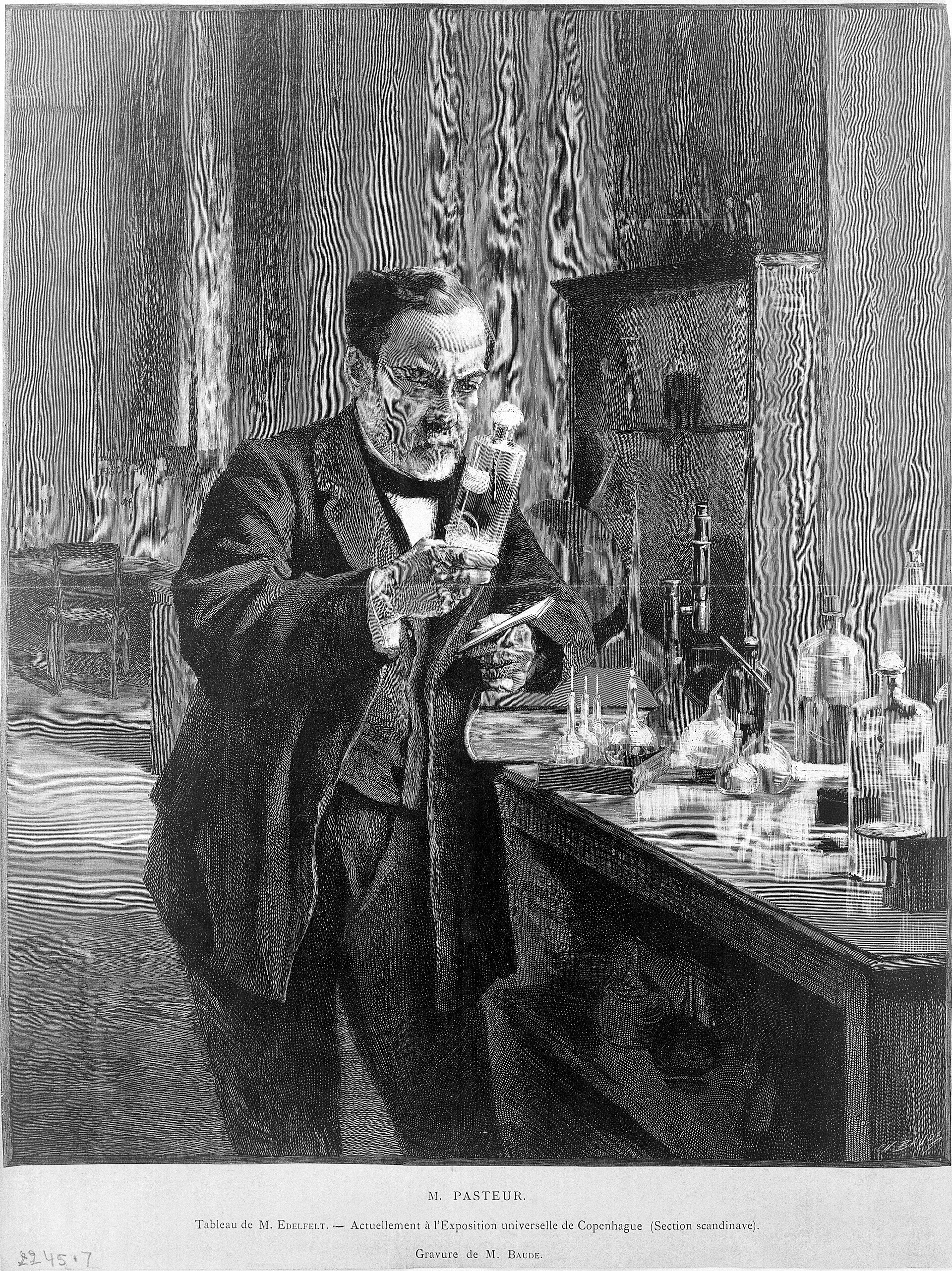 Imagem de referência de Un chimiste dans son laboratoire, descrito nos dados abertos como pintura de Jean Siméon Chardin