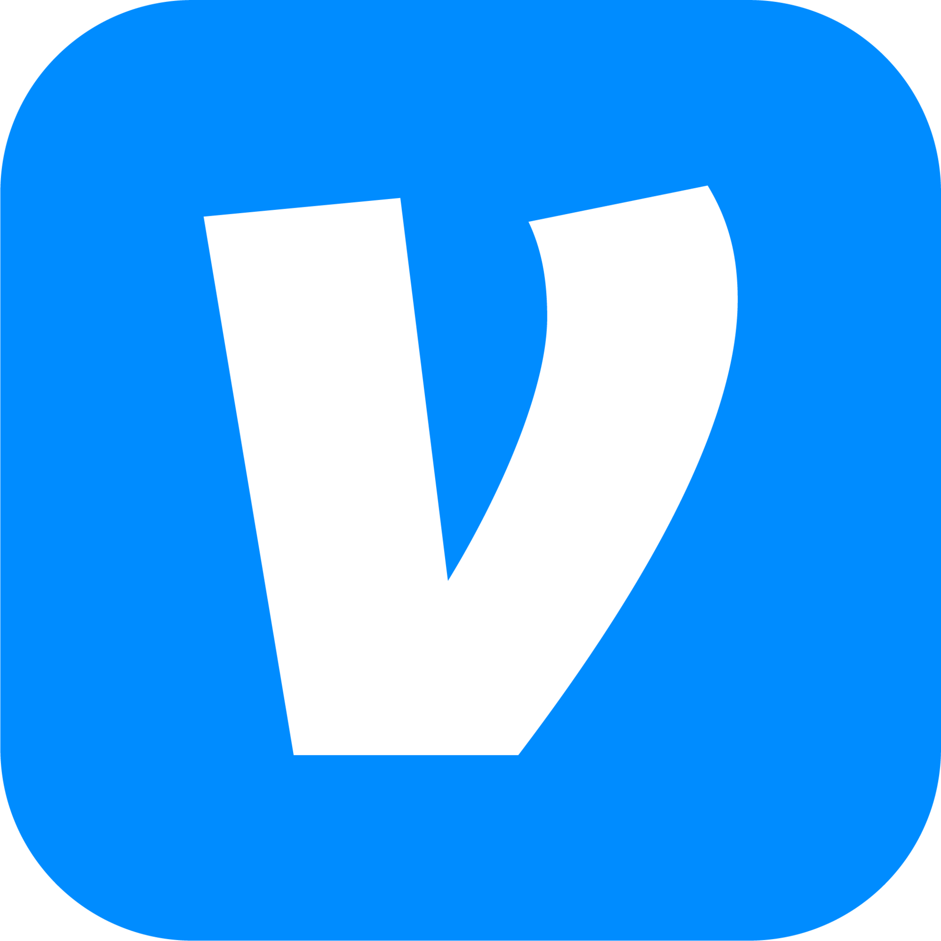 Imagem de referência de Venmo, descrito nos dados abertos como serviço de pagamento móvel de propriedade do PayPal