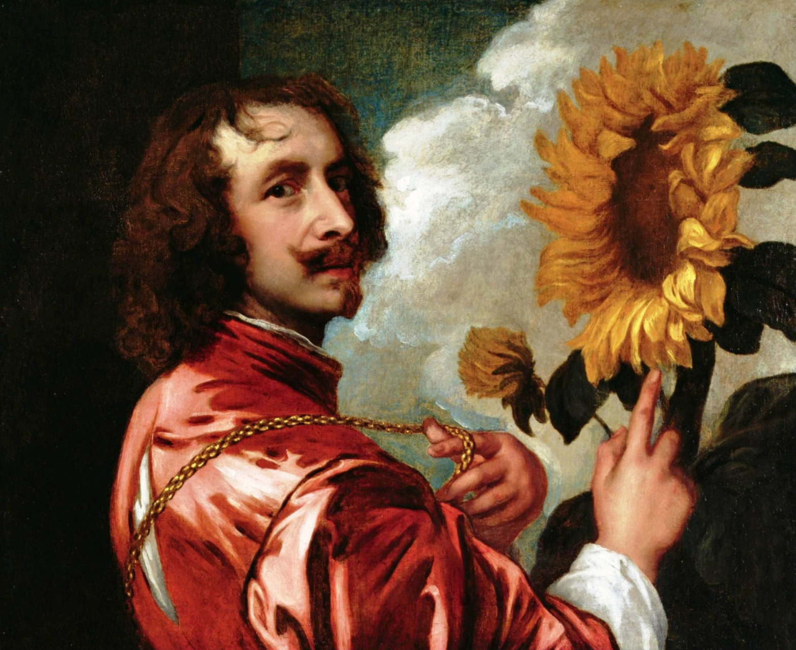 Imagem de referência de Auto-retrato, descrito nos dados abertos como pintura de Antoon van Dyck