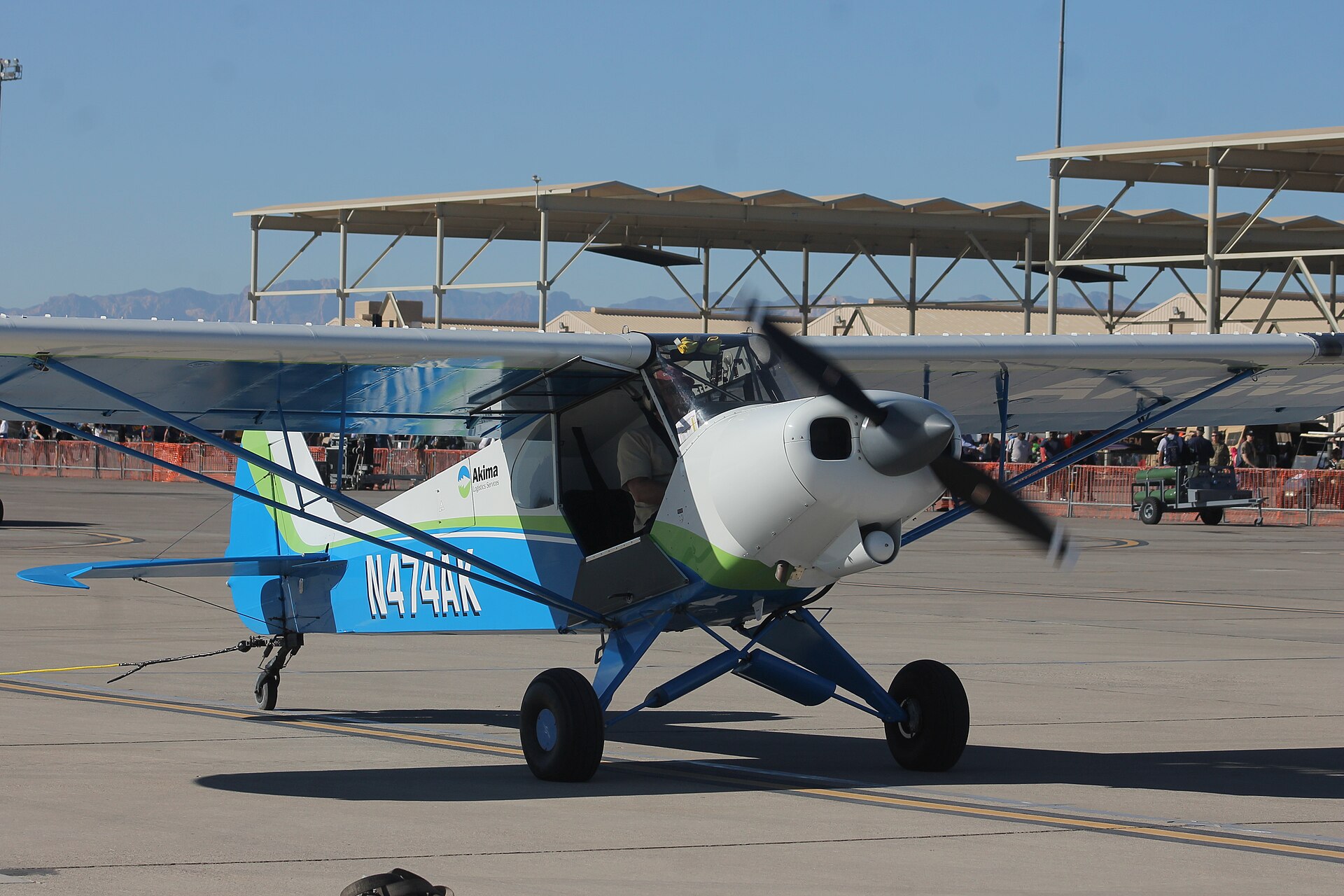 Imagem de referência relacionada a Cub Crafters, item descrito como fabricante americana de aviões leves
