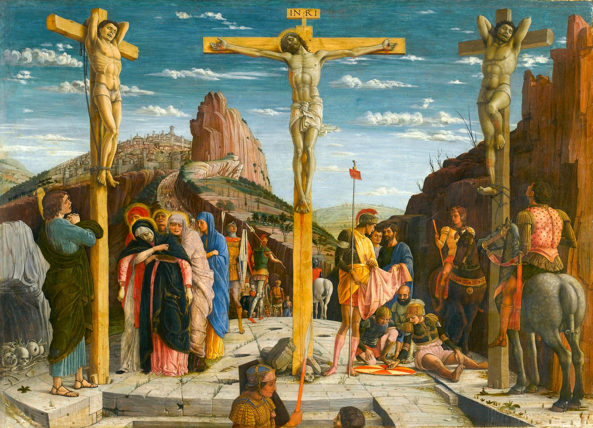 Imagem de referência de Crucificação, descrito nos dados abertos como pintura de Nicolas Tournier