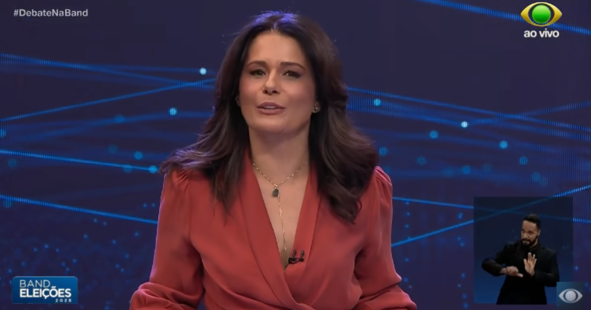 Quem vai apresentar o debate da Band entre Lula e Flávio Bolsonaro?