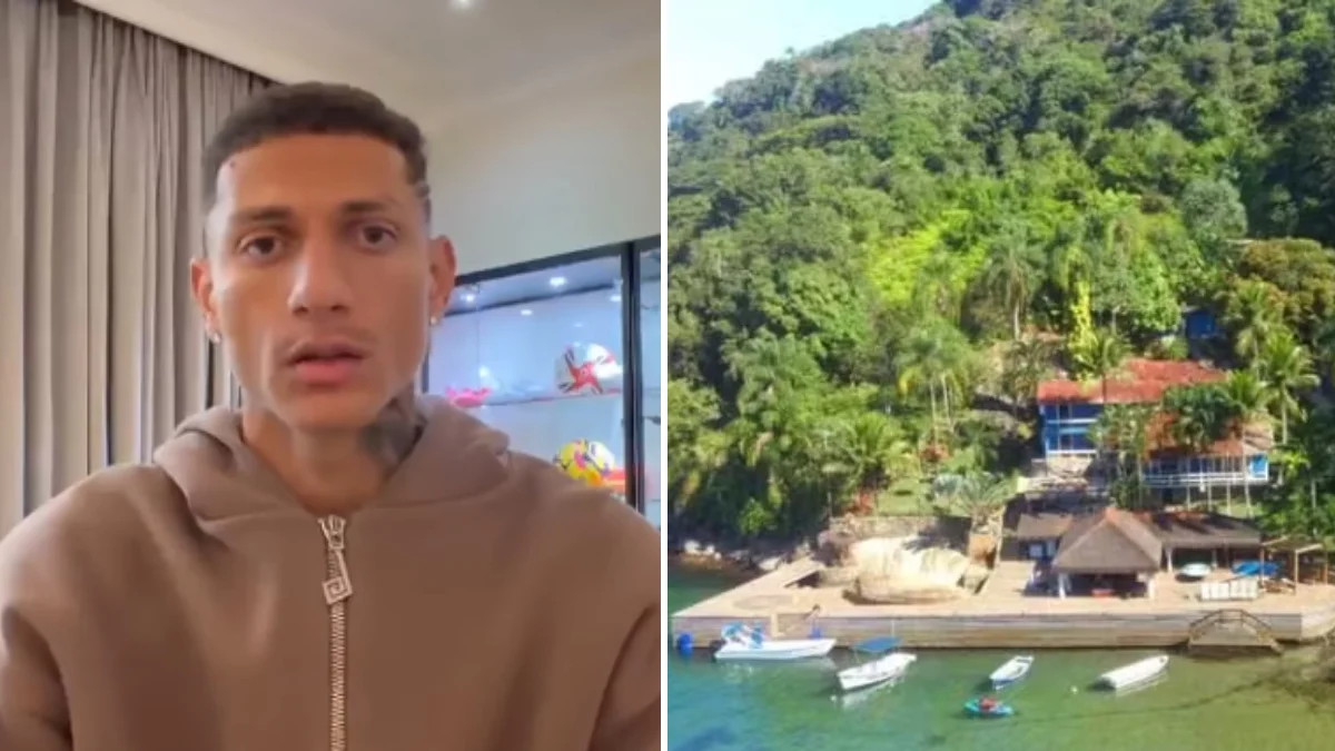 Richarlison apresenta documentos sobre compra de ilha em Angra dos Reis