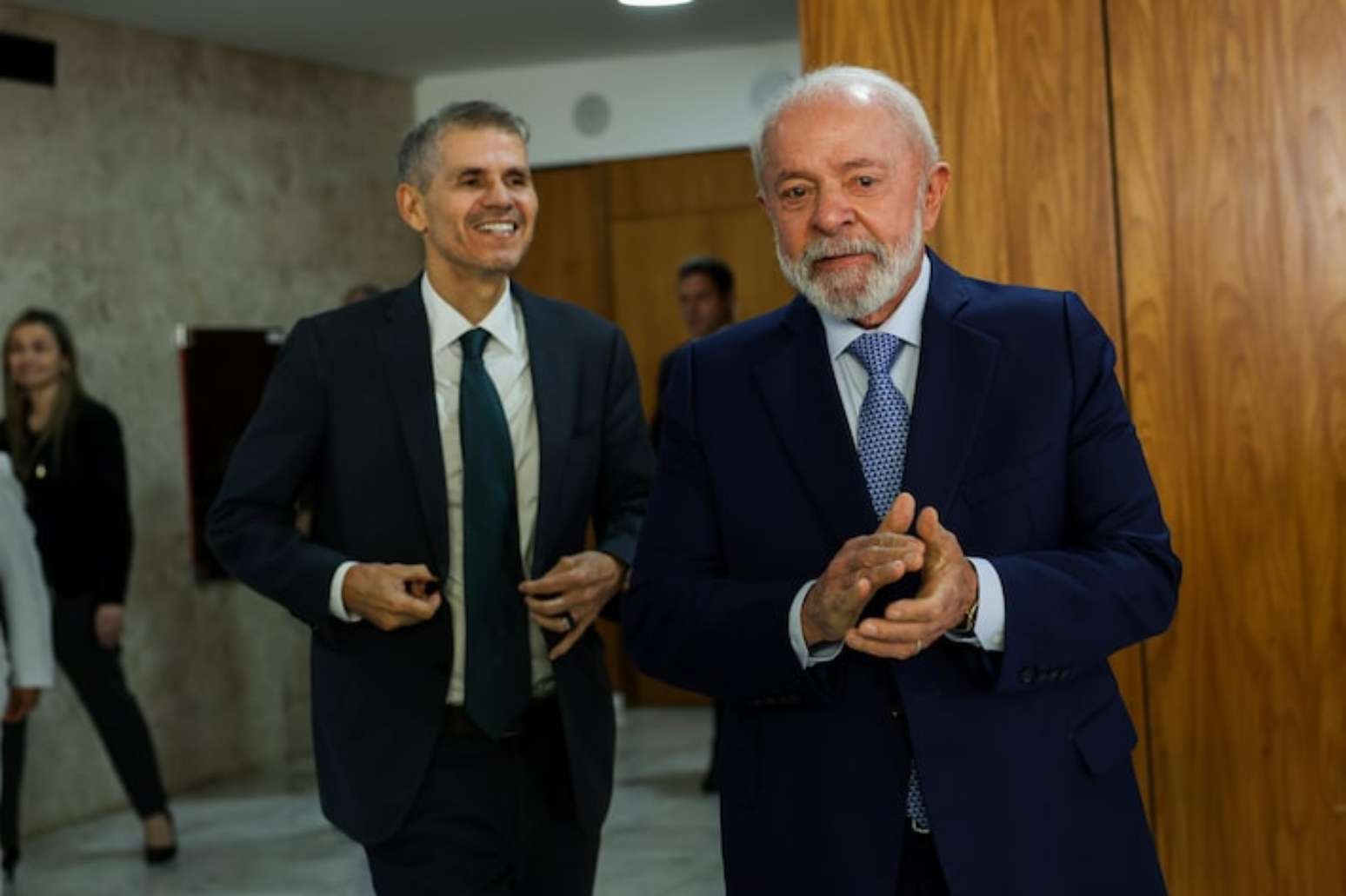 Lula e Sidônio: presidente avaliou que comunicação da campanha deveria mudar radicalmente após o 1º turno