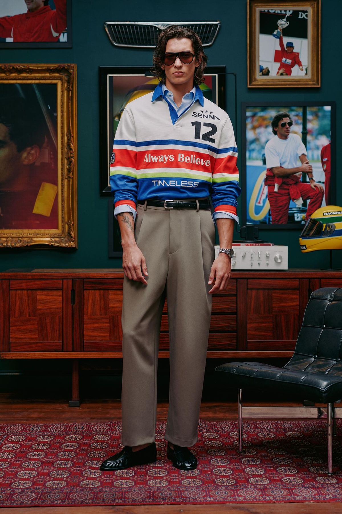 Ayrton Senna inspira coleção da Zara que une alfaiataria e sportswear