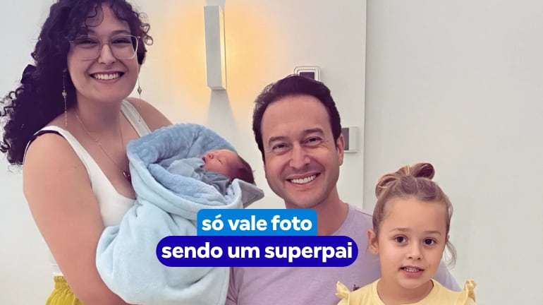 Eleandro Passaia ‘rouba’ triciclo do filho e diverte seguidores nas redes: ‘Voltou a ser criança’