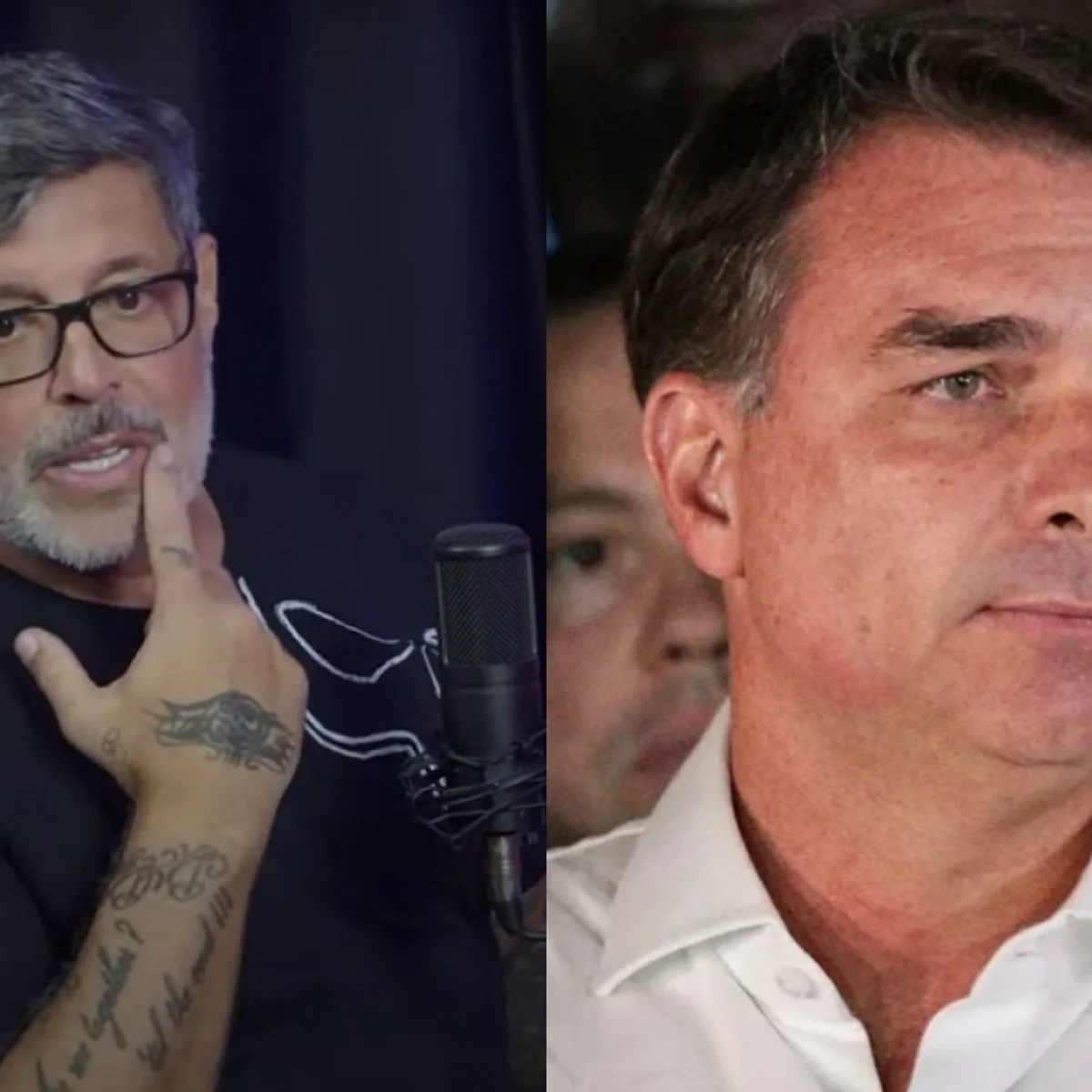 Alexandre Frota chama Flávio de covarde após fuga aos EUA: "Eu avisei"
