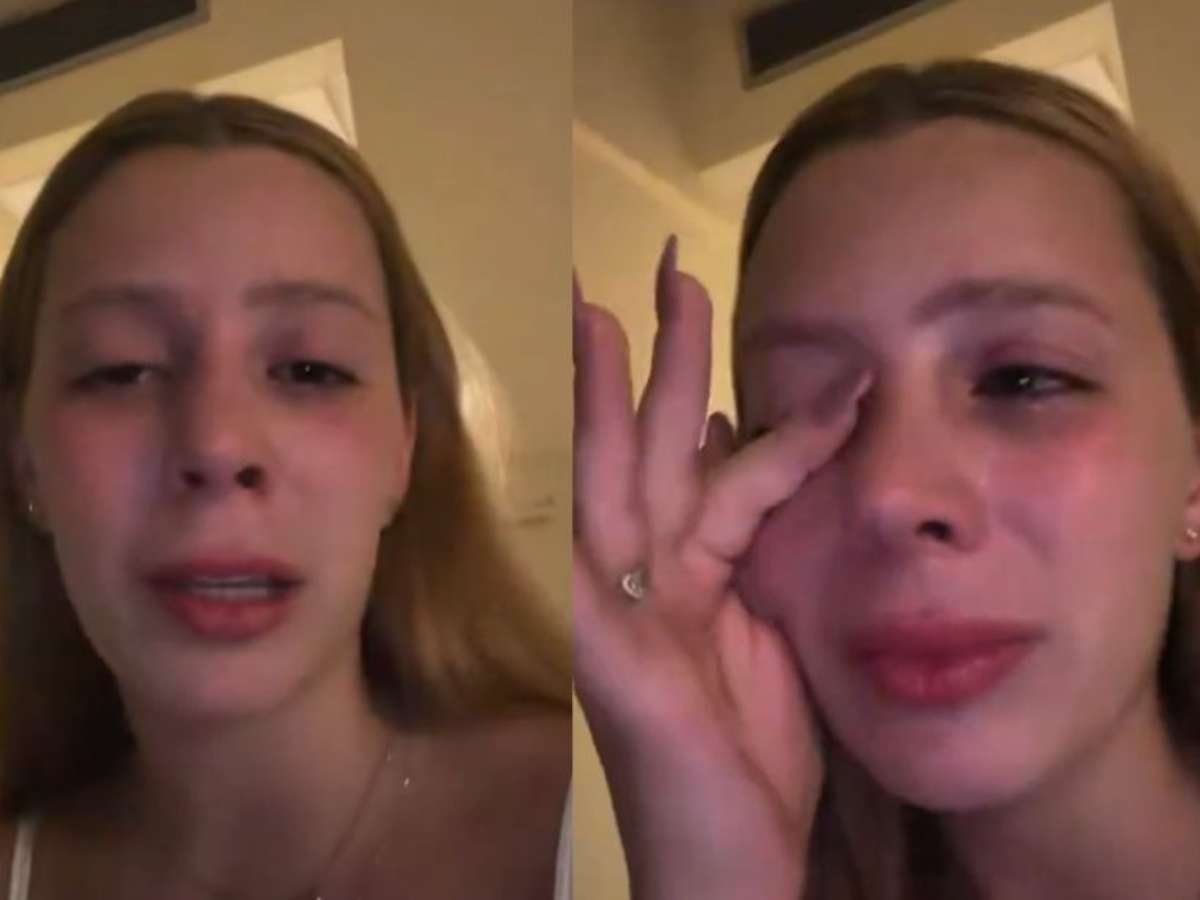 Malévola Alves faz vídeo chorando após deixar a prisão no Egito: ‘Muito humilhada’