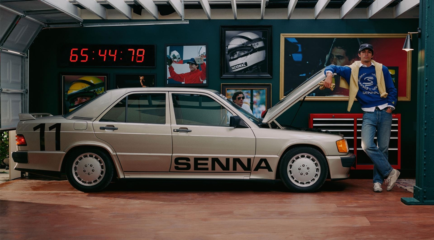 Ayrton Senna inspira coleção da Zara que une alfaiataria e sportswear