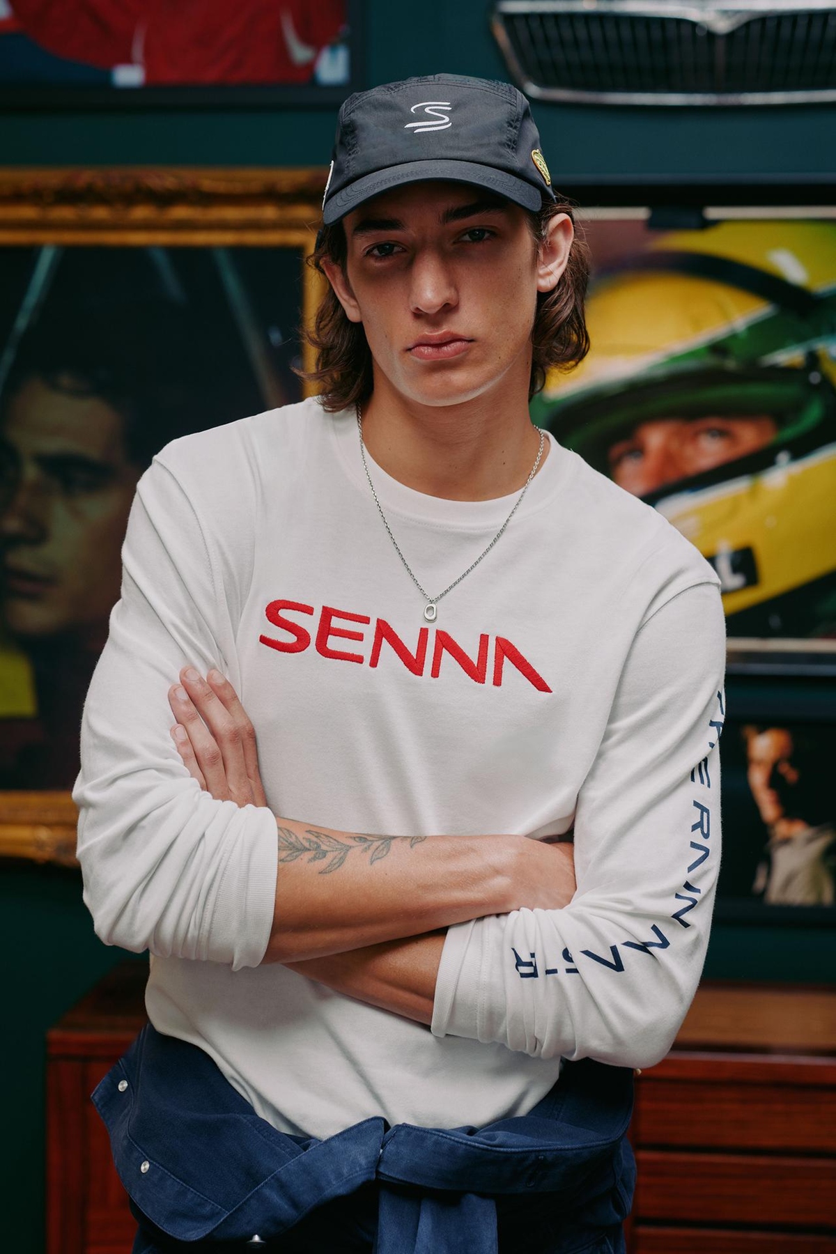 foto com cor. collab zara x senna brands - metrópoles