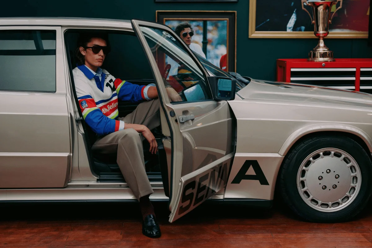 Ayrton Senna inspira coleção da Zara que une alfaiataria e sportswear