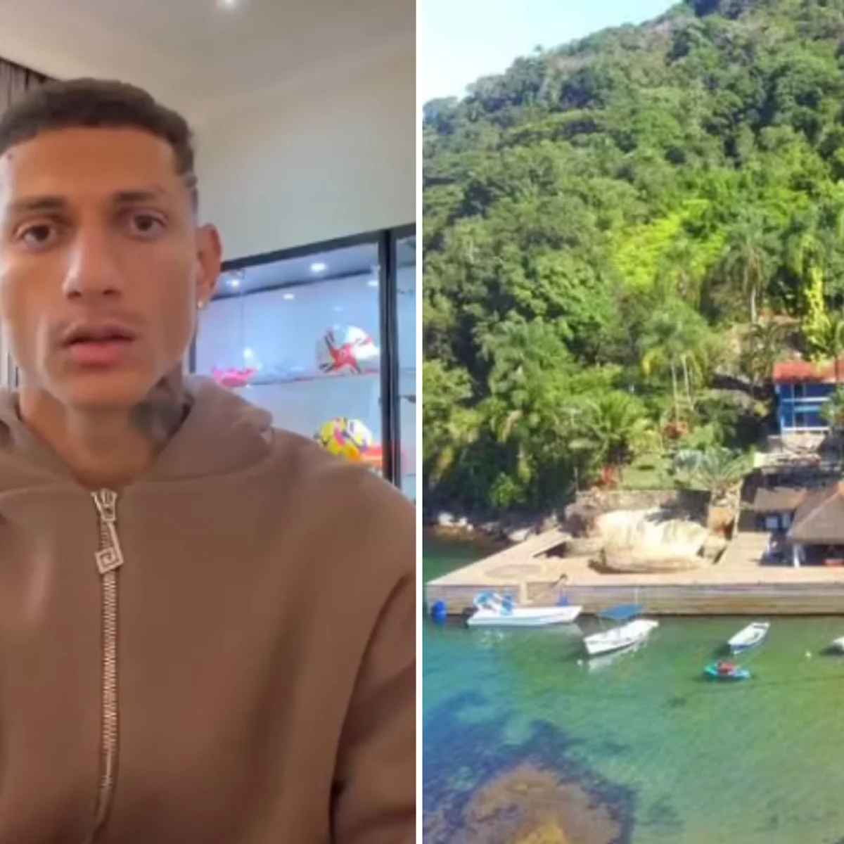 Richarlison apresenta documentos sobre compra de ilha em Angra dos Reis