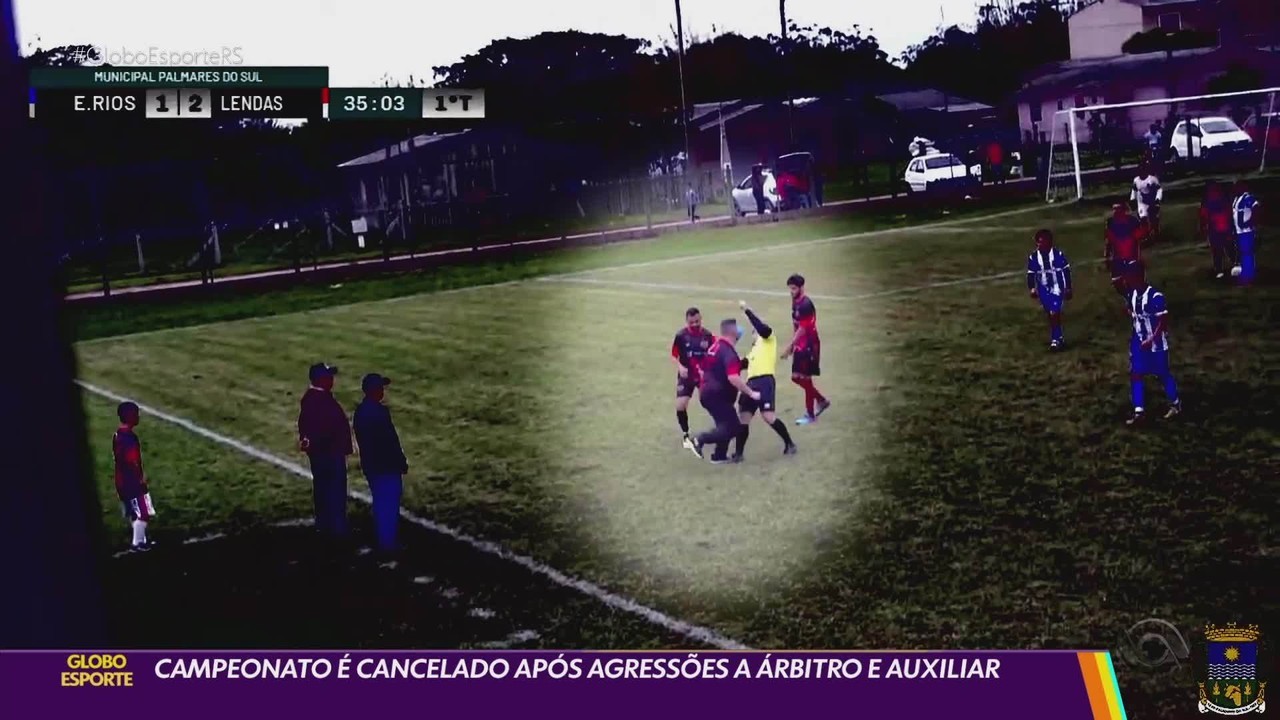 Árbitro é agredido por técnico com cabeçada em jogo de várzea: "Fiquei sete minutos desmaiado"