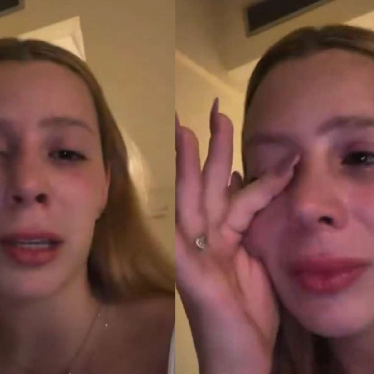 Malévola Alves faz vídeo chorando após deixar a prisão no Egito: ‘Muito humilhada’