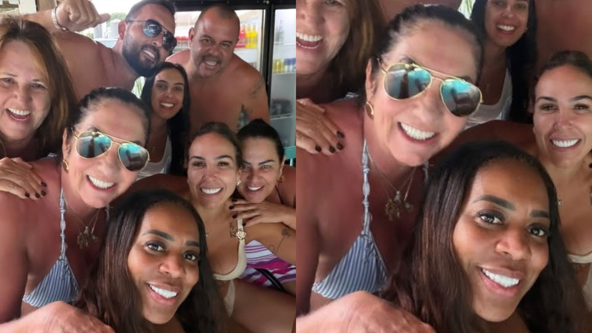 Na véspera do anúncio de término, mães de Virginia e Vini Jr. apareceram juntas em fotos