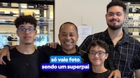Eleandro Passaia ‘rouba’ triciclo do filho e diverte seguidores nas redes: ‘Voltou a ser criança’
