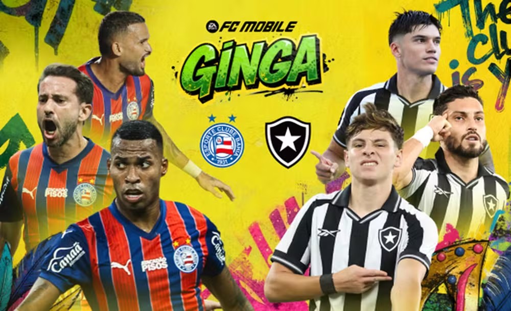 Jogodores do futebol brasileiro chegam ao FC Mobile — Foto: Divulgação/Electronic Arts