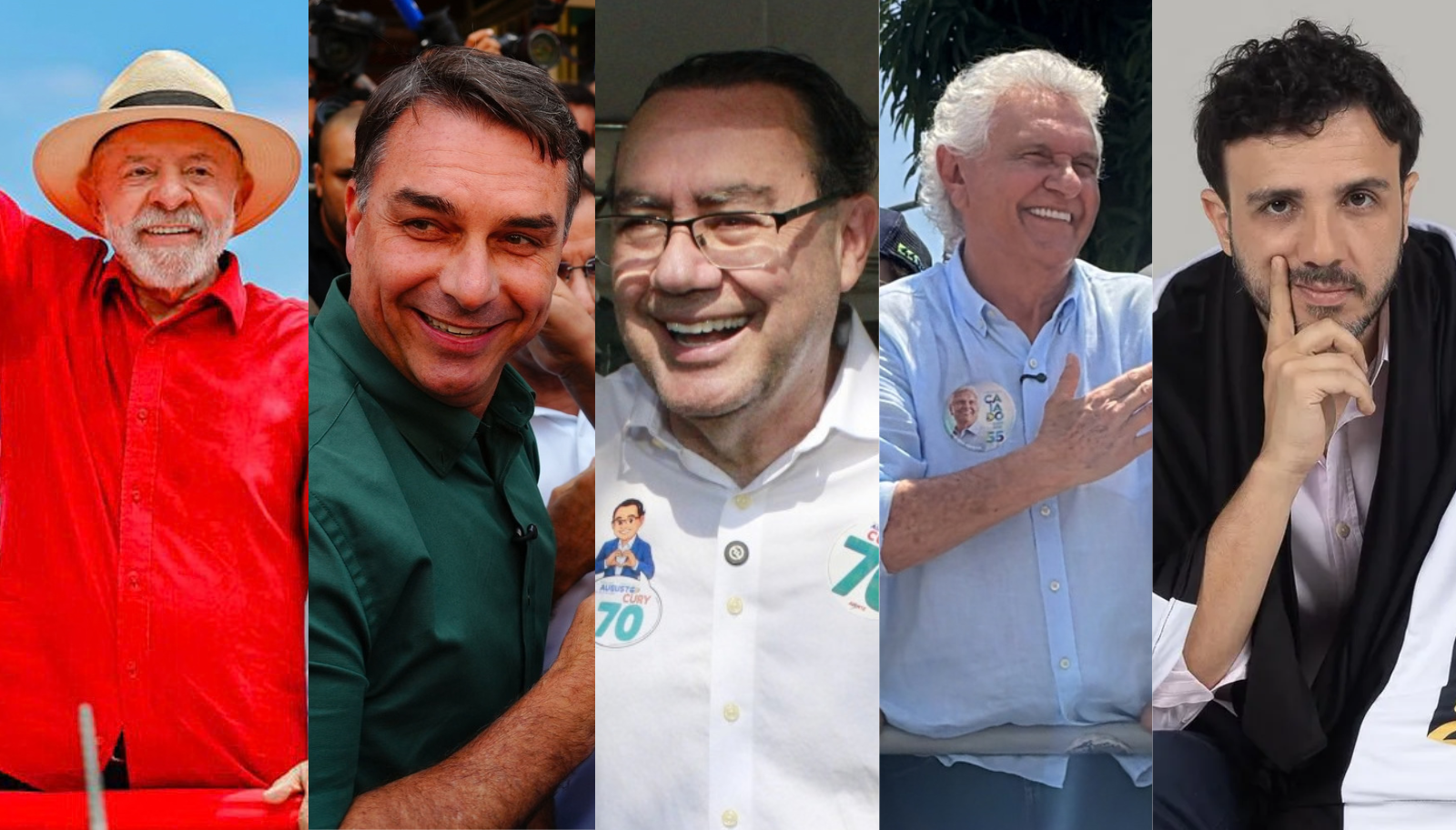 Lula participa de podcast; Flávio Bolsonaro vai a debate pela primeira vez; veja agenda dos candidato