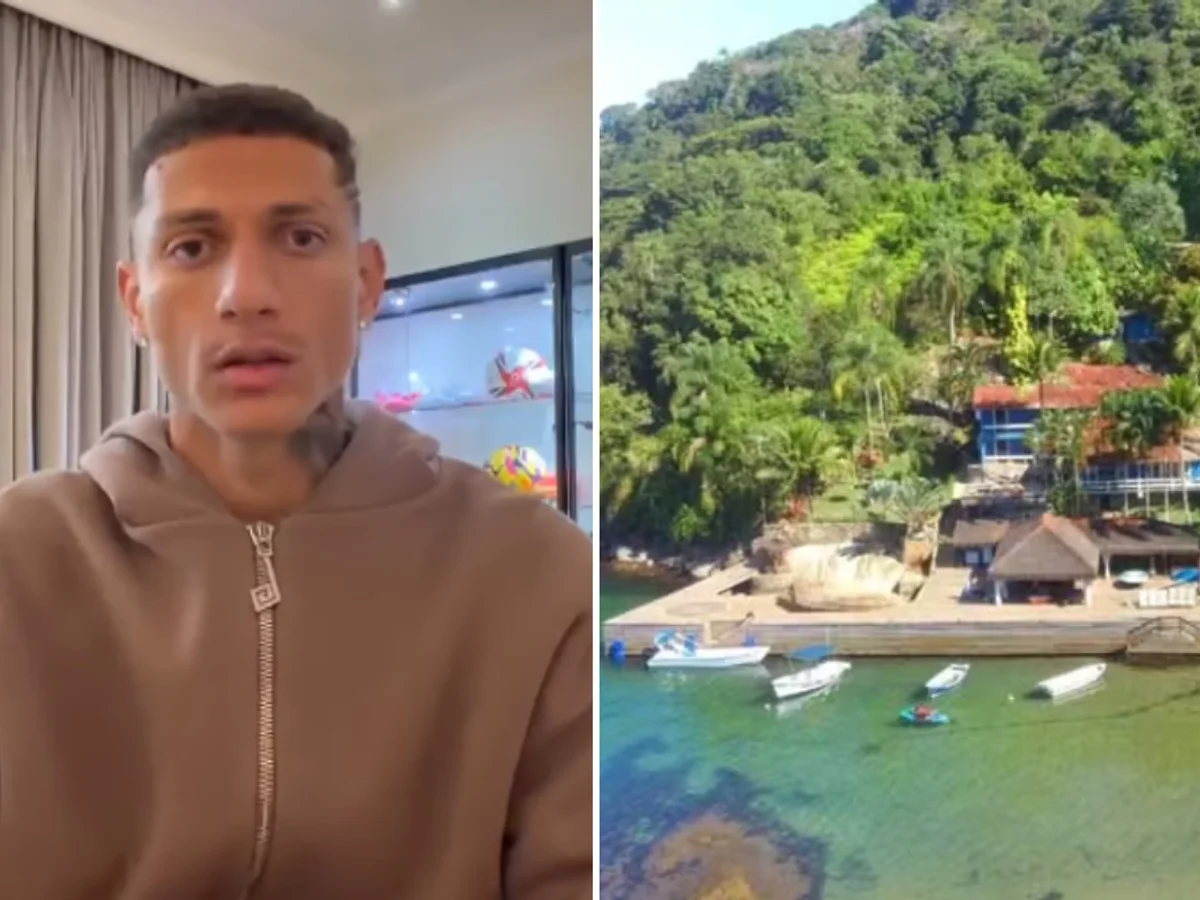 Richarlison apresenta documentos sobre compra de ilha em Angra dos Reis