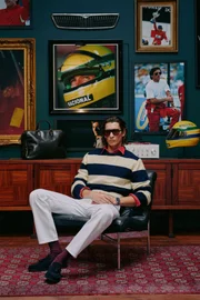 Ayrton Senna inspira coleção da Zara que une alfaiataria e sportswear