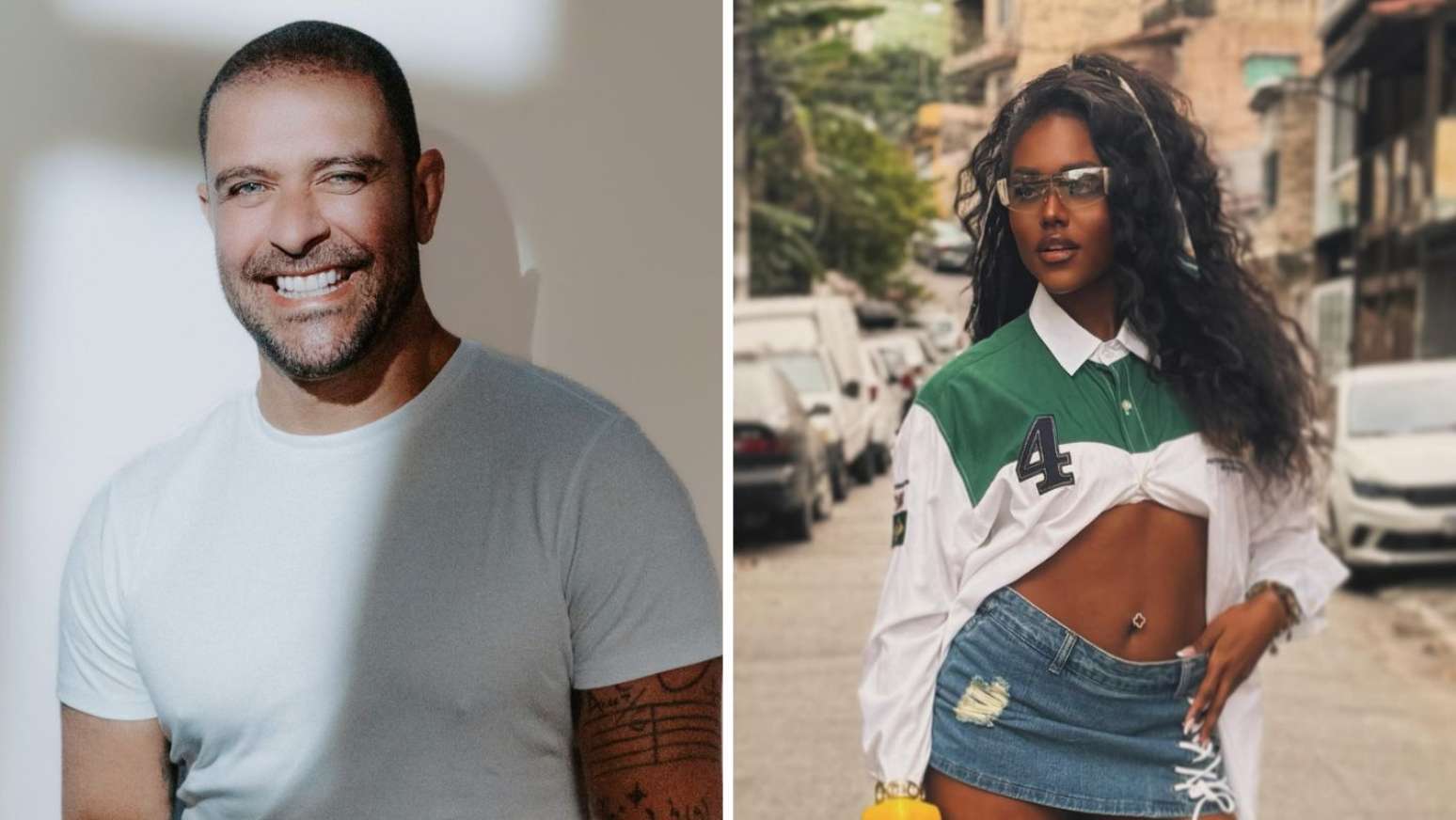 Diogo Nogueira e Wic Tavares negam suposto affair