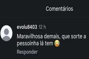 Fãs de Rebeca Andrade reagiram ao post com aliança em destaque